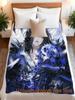UltraSoft Premium Flannel Throw Blanket for Cozy Naps  Relaxation Perfect Lightweight Air Conditioning Companion