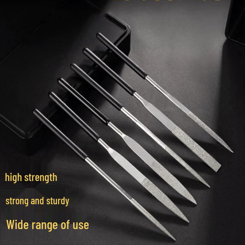 Jiangyi 6-Piece Assorted Diamond File Set