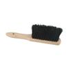Fireplace Brush Oblong Soft Bristle Wooden Handle Shape