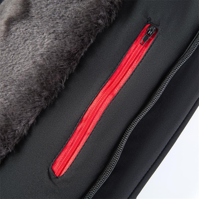 Middle-aged and Elderly Men's Cotton-padded Clothes Hooded Casual Fashion Piled and Thickened Men's Cotton-padded Jackets