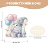 Acrylic Gnome Diamond Painting Tabletop Ornaments Kit Handmade Diamond Painting Desktop Ornaments Kit Bedroom Table Decoration