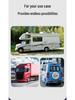 Smart Variable Frequency Rooftop Air Conditioner for RVs, Refrigerated, and Modified Vehicles with Electric Heating and Cooling