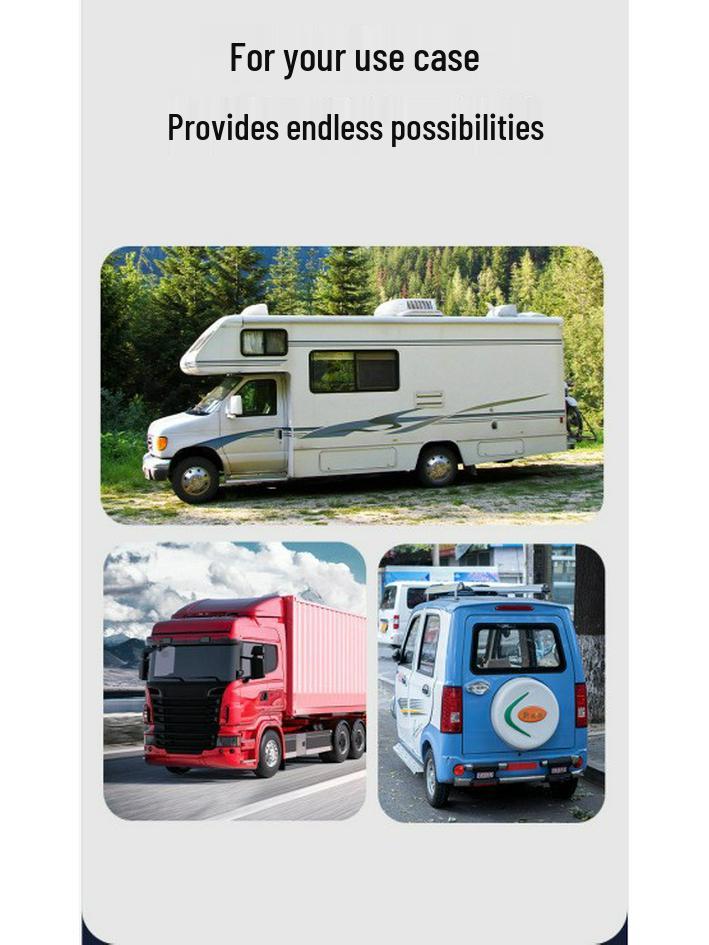 Smart Variable Frequency Rooftop Air Conditioner for RVs, Refrigerated, and Modified Vehicles with Electric Heating and Cooling