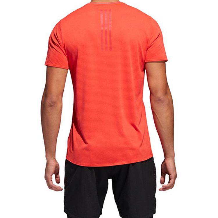 Adidas Running Short-Sleeved T-Shirt Men Tops Lush-Red CG1160