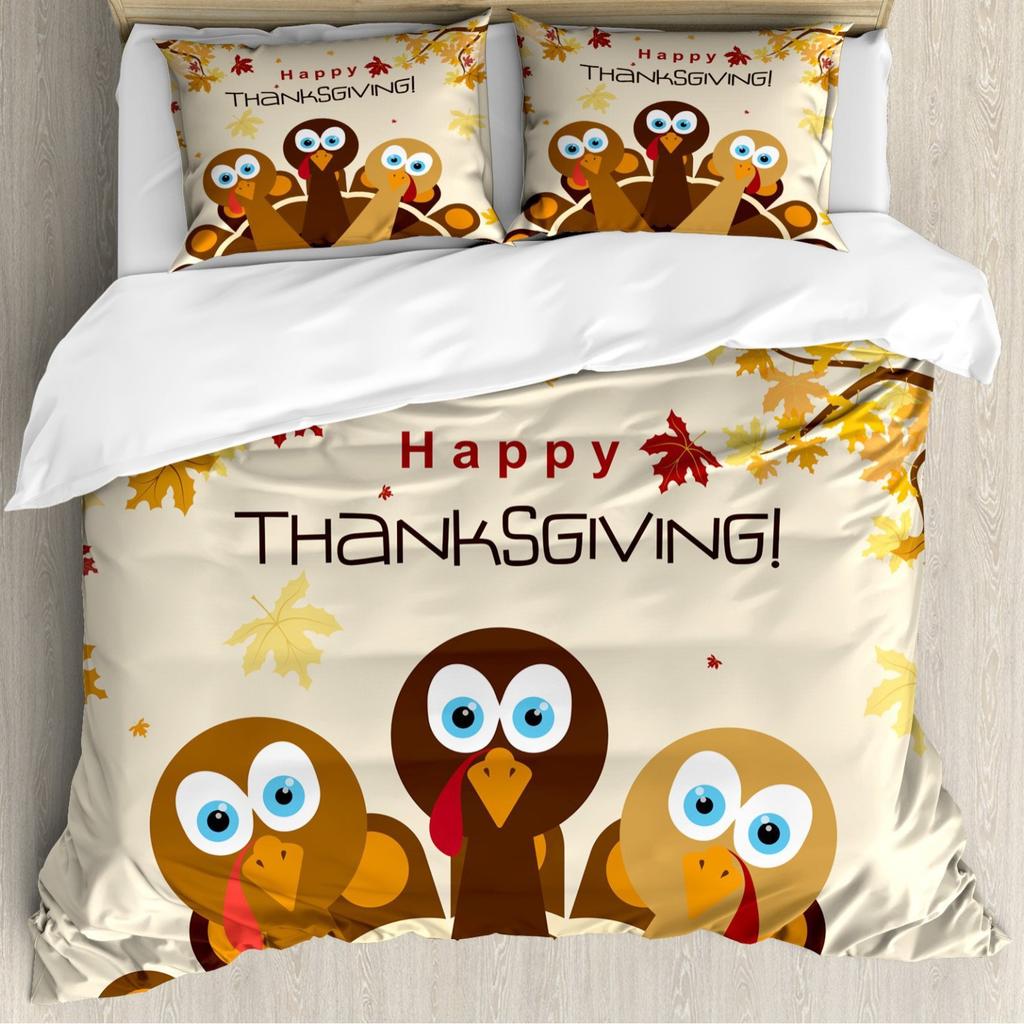 Japanese Manga Three-piece Quilt Cover Digital Printing Bedding Set Fighting Scene Bed Cover