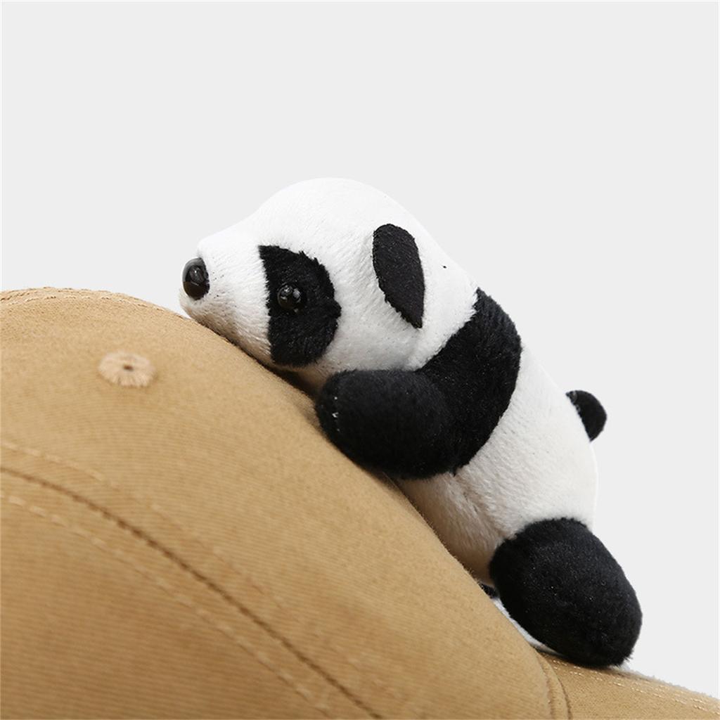 Women Chinese Panda Baseball Hat For Girls Women Unisex Panda Adjustable Hat Cute Stuffed Panda