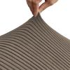 1 Stück dehnbarer ärmelloser Akzentstuhlabdeckung Überwurf Jacquard Möbelschutzbezüge Kurzer Rücken Kopfteil Einzelsofabezug