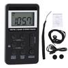 Personal AM FM Pocket Radio Portable Digital Tuning Radio with 500mAh Rechargeable Battery Earphone Lock Screen for