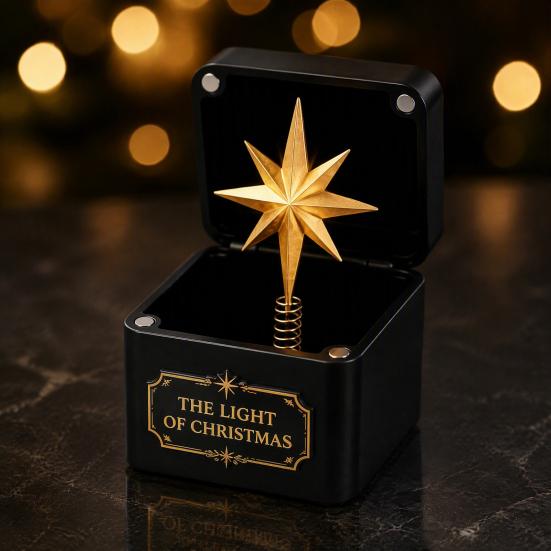 Christmas Themed Surprise Boxes Magic Gift Box, Spring-Loaded Pop-Up Holiday 3D Santa Seasonal Gifts Claus Snowman Angel Elk Trick Box for Xmas