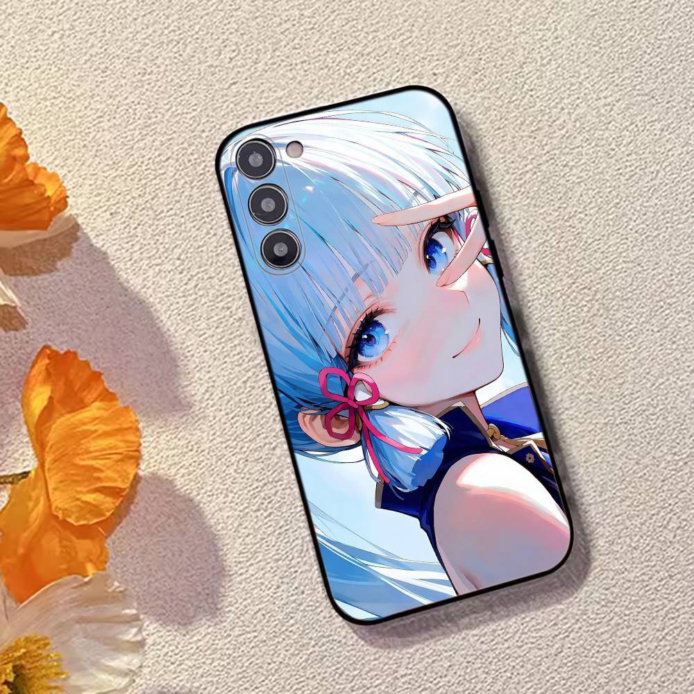 Genshin Impact K-Kamisato A-Ayaka Phone Case Silicone Soft For Samsung Galaxy A73,A72,A71,A70,A53,A52,A51