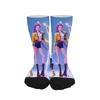 Fashionable Mens' Novelty Socks - Mid-Calf Length
