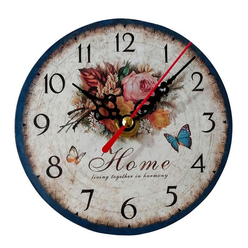 

Настенные часы без рамки своими руками: Миниатюрный простой настольный маятник, бесшумный круглый дизайн 1456