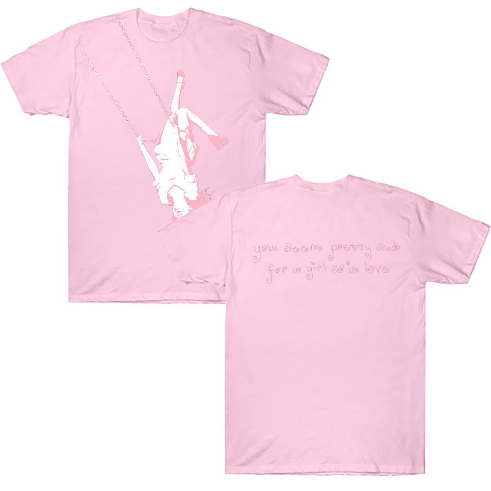 T-shirt z grafiką Swing Olivia Rodrigo Wyglądasz na dość smutną jak na dziewczynę tak zakochaną Koszulka Moda Y2K Damska Męska T-shirt Krótki rękaw Bawełniane Koszulki