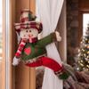 Soft Texture Christmas Curtain Tieback Clamp Style Xmas Curtain Fastener  Window Ornament