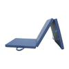 Gymnastic Mattress Satellite 180x60x5 Cm Three-piece - Navy Blue