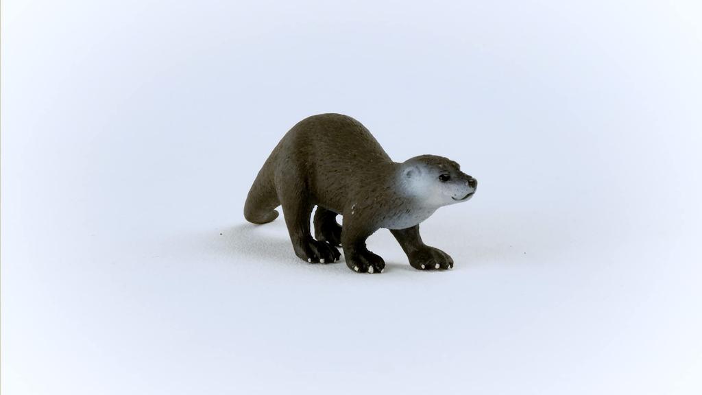 Schleich Wildlife Otter Ages Realistic Animal Toy 14865 Figurine, 3+,