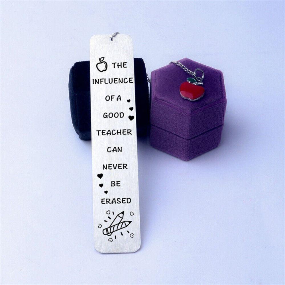 Bookmarks With Pendant Teaching Assistant Bookmarks Gifts for Teacher Assistant Nursery Bookmark