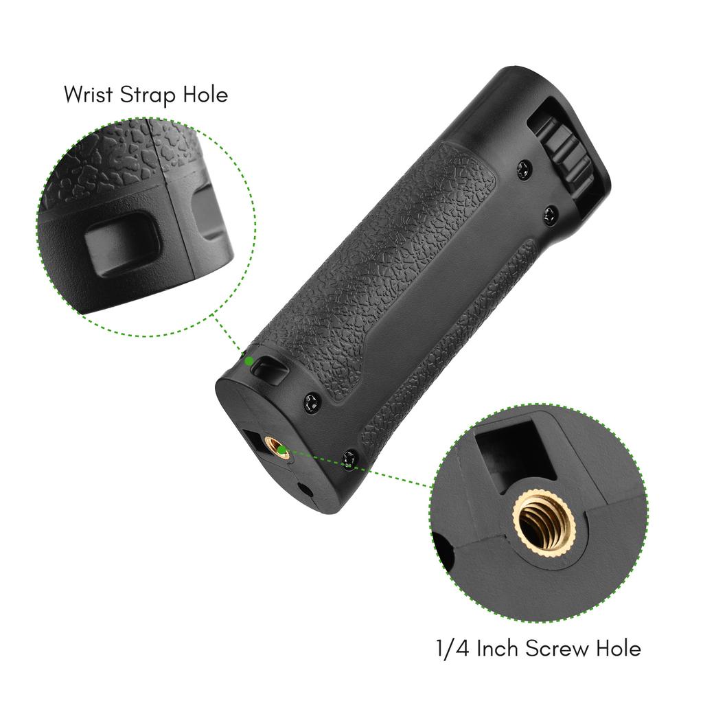 UURig Universal Ergonomic Camera Handle Grip Portable Photography Handheld Stabilizer with 1/4 Inch