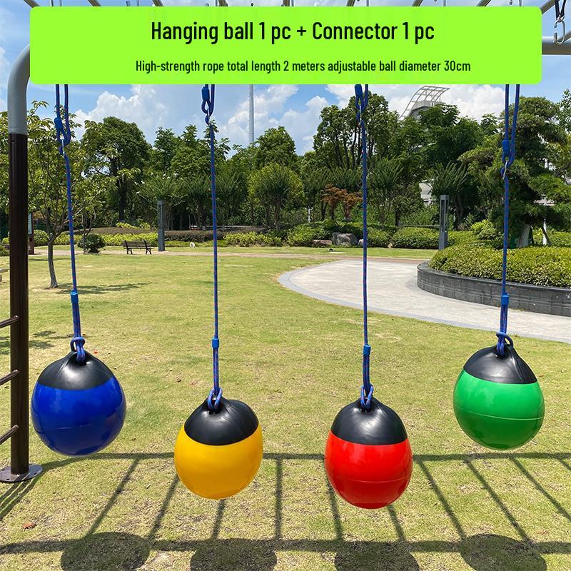 Children's Indoor/Outdoor Climbing and Swing Training Set with Rope Ladder