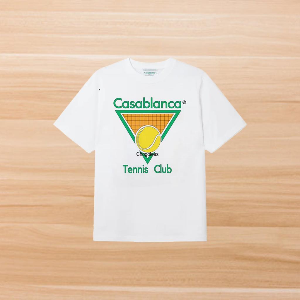 Cross-border foreign trade casablanca Casablanca short-sleeved American tide brand niche loose high street tide brand t-shirt