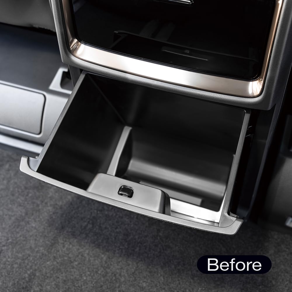 Tsuchiya Yac Rear for Toyota 40 Series Alphard and Vehicle-Specific Multi-Box Vellfire, Black, SY-AV11
