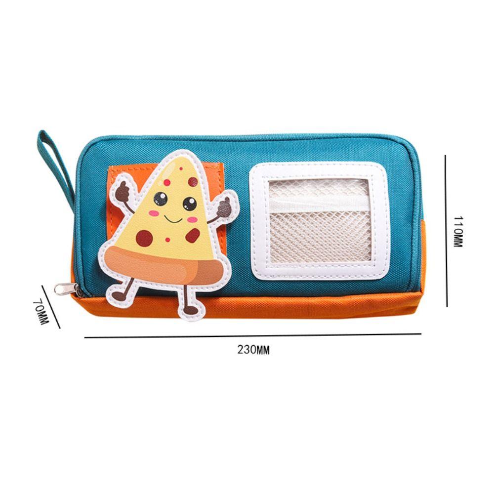 Large Capacity Dopamine Pencil Bag Dirty-proof Pen Organizer Pouch Stationery Storage Bag  Student