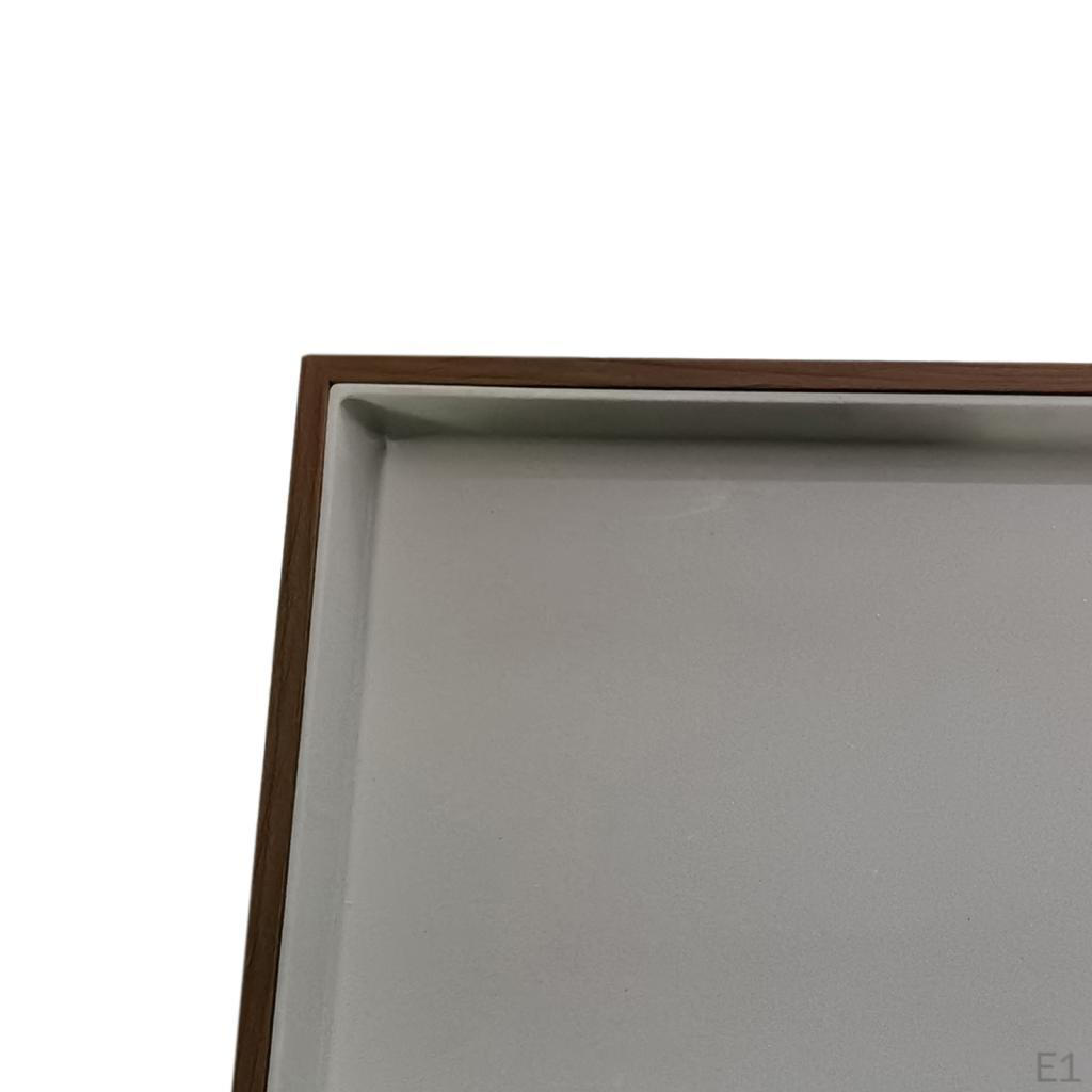 Velvet Liner Jewelry Tray Glasses Trinket Display Boxes Necklace Rings Holder Countertop Diamond