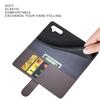 For Samsung Galaxy S23 FE Case Genuine Split Leather Phone Cover with Wallet Stand