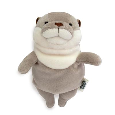 Morisaka Global Mochi Kawaii Magnet, Grau, 7 x 5 x 14 cm, Maskottchen, Magnet, Beruhigend, Weiche Textur, Niedliches Tier, Mochi-Serie, MOKW-0110MG