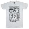 T-shirt Nuova per Adulti Ed, Edd & Eddy - Trio Sorridente Bianco e Nero