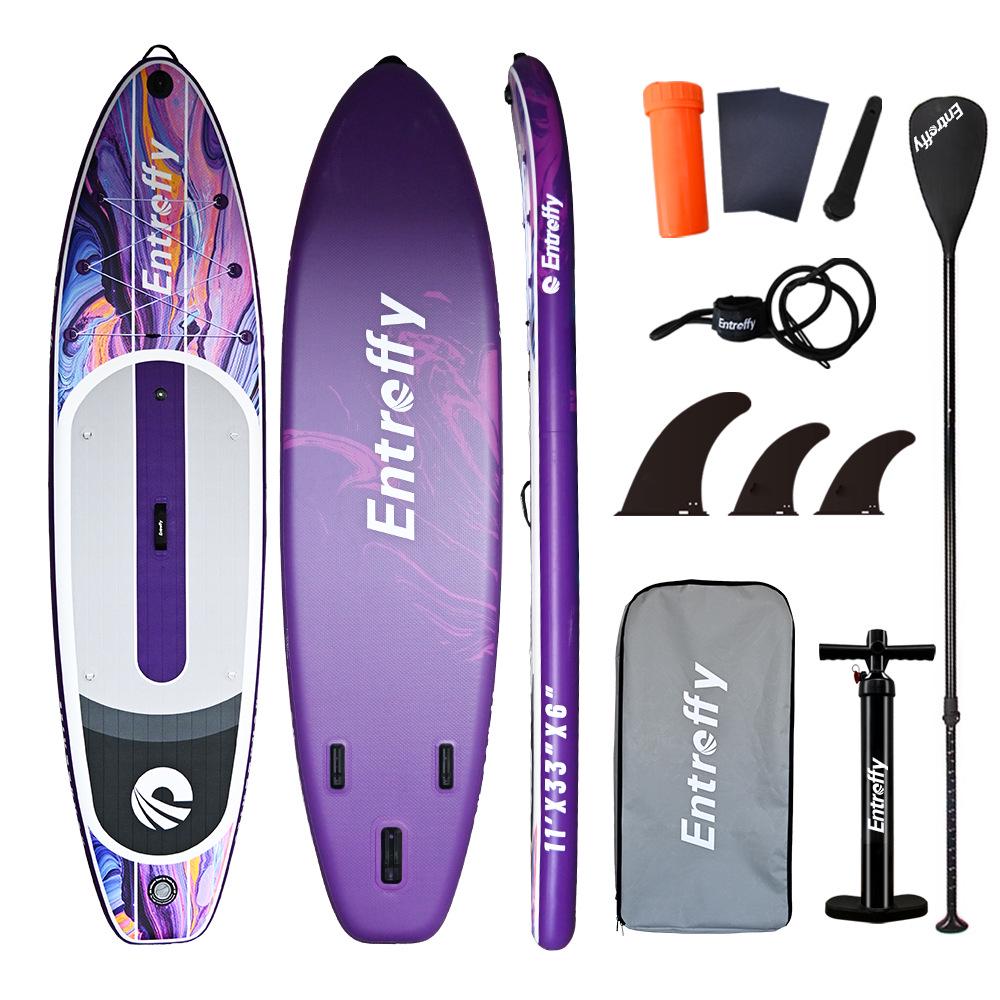 Cross-Border Inflatable Paddleboard - "My Boat Funkee" Surfboard SUP Design