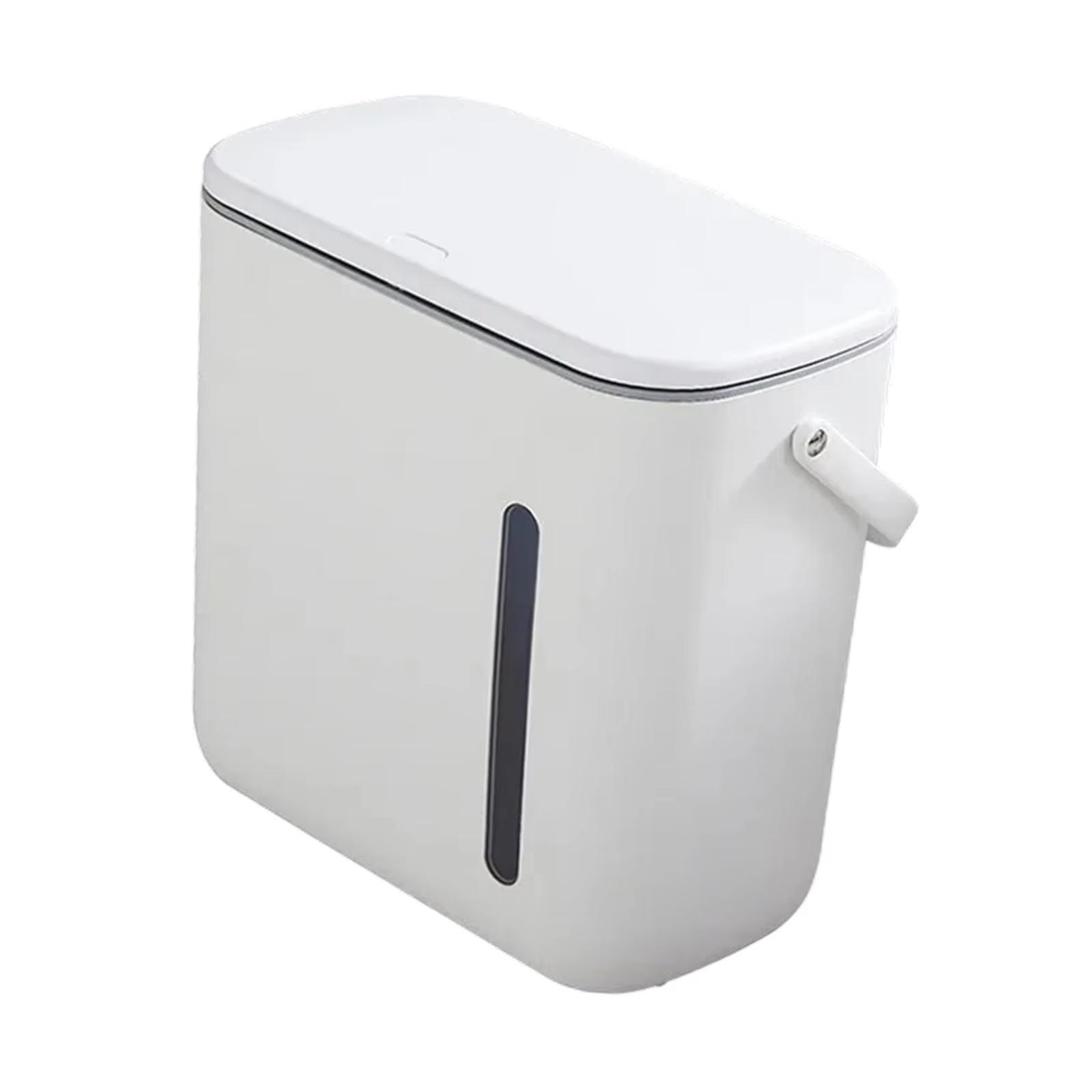 

Tea Waste Bin with Wet Dry Separation Visible Water Level Window Thickened Drainage Bucket for Tea Room Use Durable Leak Proof Design TG5150 one size белый