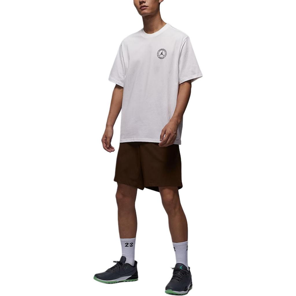 Jordan Sport Dri-FIT Logo Round Neck Quick-Dry Golf Short Sleeve T-Shirt Men T-Shirts IH2130-100