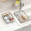 Stainless Steel Kitchen Drain Basket Drain Telescopic Tableware Tableware Chopsticks Vegetable Basin Drain Basket