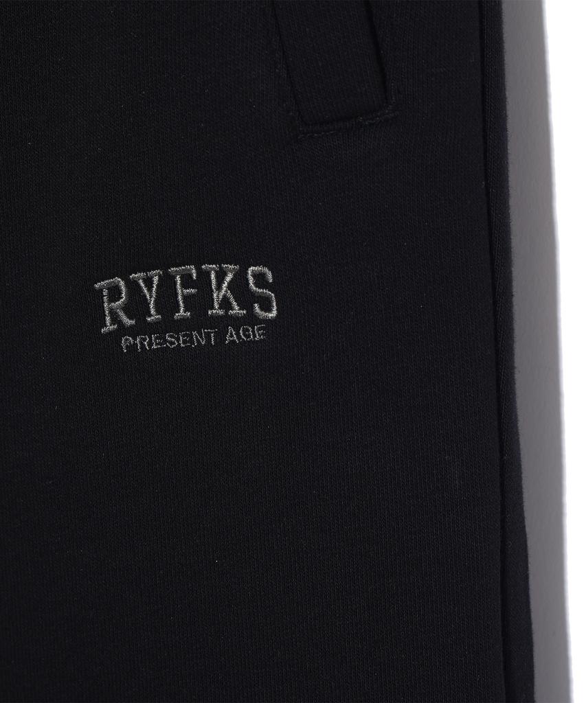 RAYFIKERS Small Embroidered Wide Sweatpants Mq6Pu179_Black