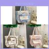 Nylon School Bag With Material For Middle School Girls