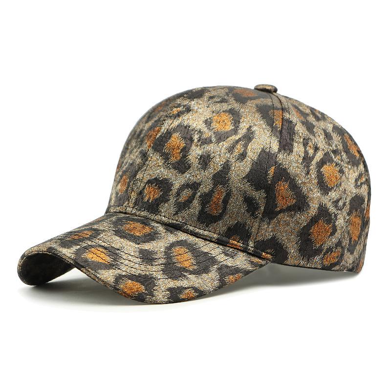 Spring Leopard Print Baseball Cap Women's Outdoor Sun Hat
