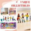 Non-movable Doll Collection Version Scale Doll Desktop Ornaments