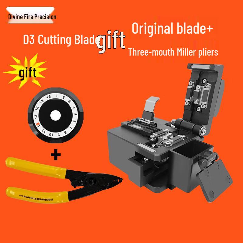 High-Precision Fiber Optic Cleaver Kit