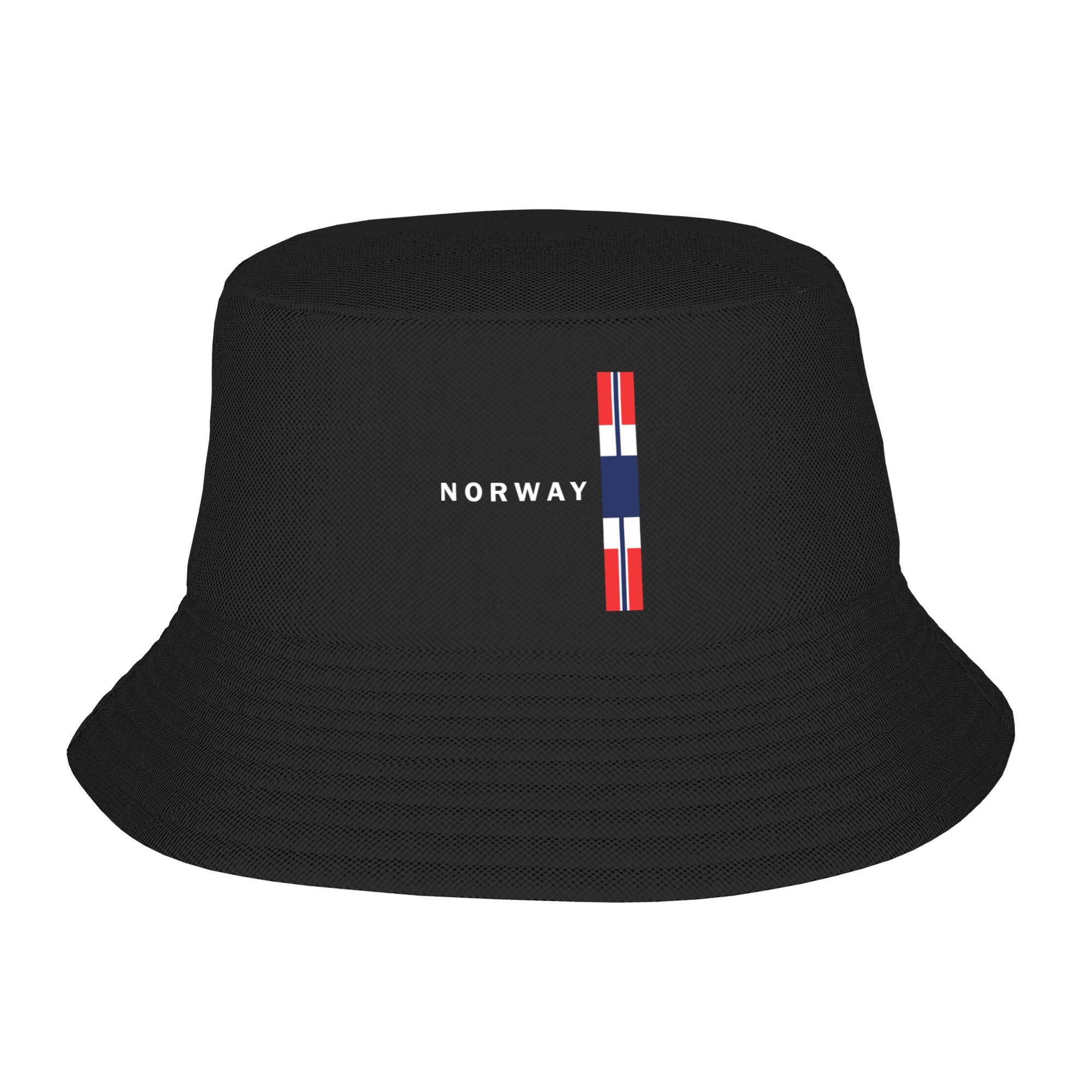 

Norwegian Proud Norway Flag Bucket Hat Unisex Women Fashion Summer Beach Sun FisherUnisex Cap One Size