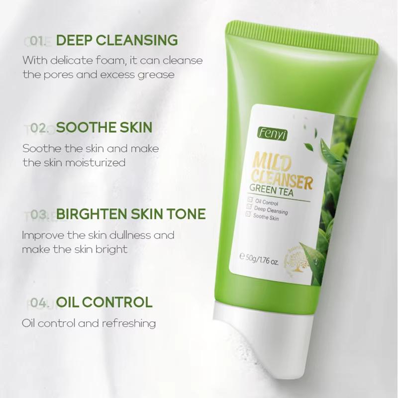Detergente Viso alla Vitamina C Pulizia Profonda della Pelle Idratante Rimozione Punti Neri Cura della Pelle Detergente Viso Schiuma Detergente Viso Cura della Pelle