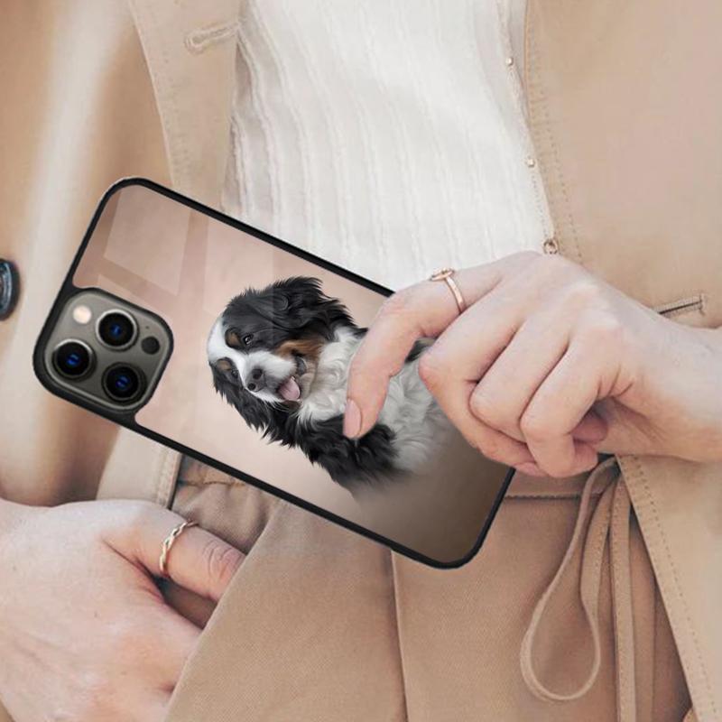 

Bernese Mountain Dog Vintage Magnetic Phone Case For APPLE iPhone 17 Air 16 14 13 12 Pro Max 15 Plus Wireless With MagSafe Cover iPhone 13mini