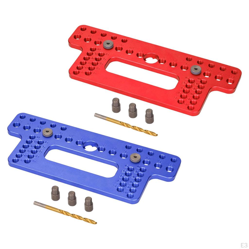 Door Template Drawer Pull Drill Woodworking Punch Locator Positioning Hole Opener for Kitchen