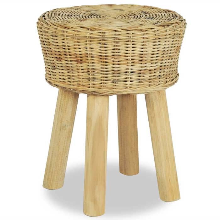 Maison Exclusive - Tabouret de bar Rotin naturel