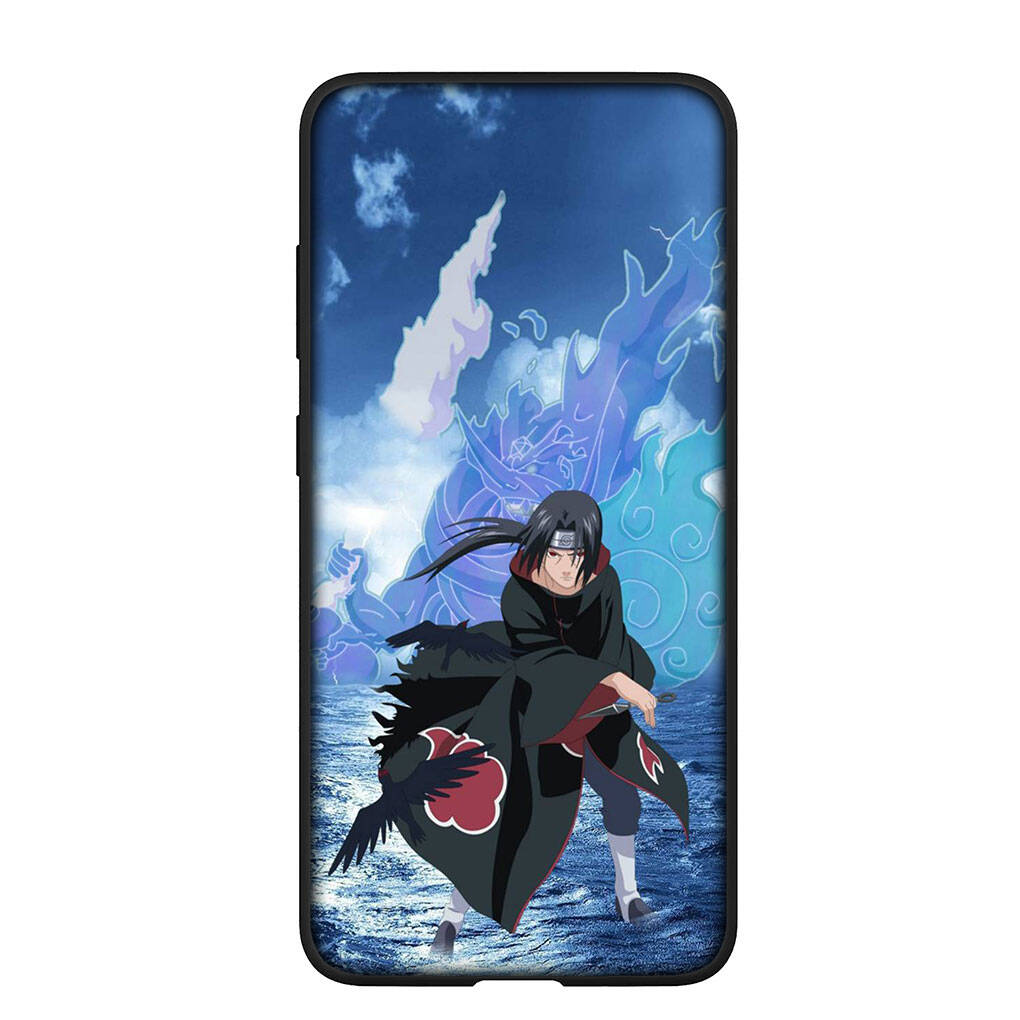 Case for Samsung Galaxy S25 S23 S24 Ultra FE Plus A05 A06 A15 A16 A36 A37 A35 A54 A55 A56 A57 A25 A26 A53 Wallpaper Itachi Uchiha Sasuke Naruto Cover