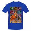 Unisex Sad Monkey Punch Meme With An Orange Toy Trendy T Shirt Streetwear Oneck Cotton Shirts