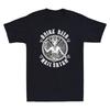 Drink Beer Hail Satan I Satanic Goat Baphomet Cool Graphic Vintage Men's T-Shirt