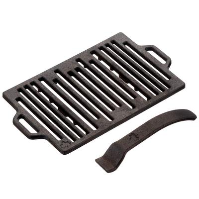 Pyramid Iron Grill Roaster Wide X 16cm Deep X High 81064205, Black, Approx. 27.5cm 1.5cm
