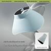 beneunder UL712 Roll-Up Wide-Brim Sun Visor