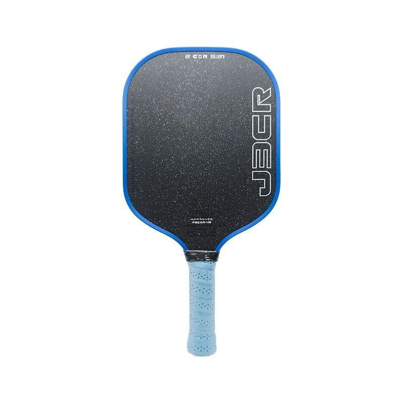J3CRepp Gen5 Pressa a Caldo Potenza Fibra di Carbonio Racchetta da Pickleball Nucleo in Schiuma Vernice Opaca Ruvida Racchetta Pro per Allenamento Competizione
